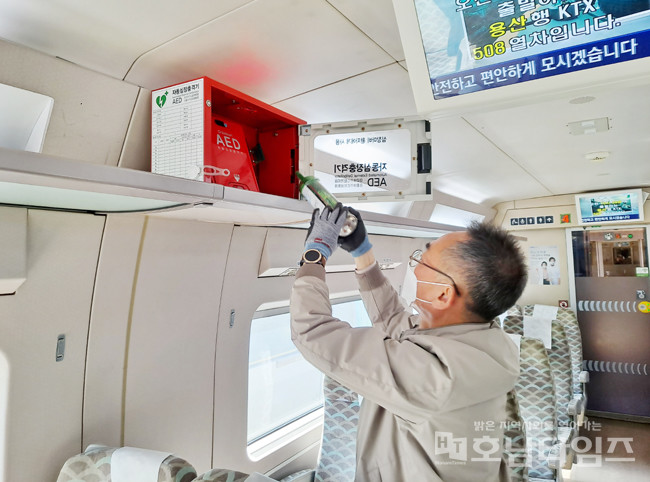 한국철도 광주전남본부, 열차이용객 증가에 맞춰 안전서비스 강화.