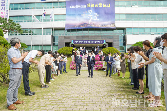 김종식 목포시장, “창조의 길을 연 시장으로 기억되길” 희망.