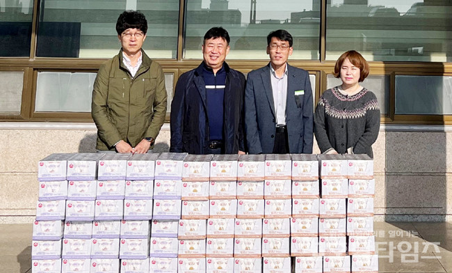 풍년당, 함평군 아동복지시설에 우유 4,000개 기증.