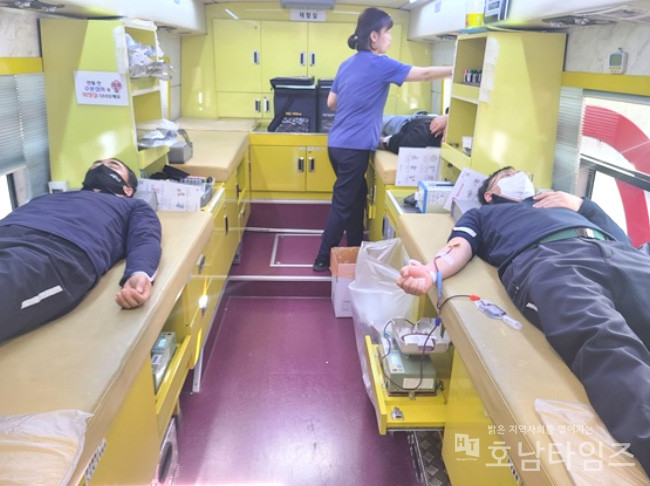 한국철도 광주전남본부, 사랑의 헌혈 행사 진행.