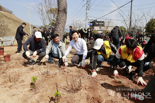 보성군, 주민 참여형 ‘보성 나무 사랑의 날’ 행사 개최.