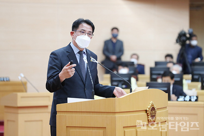 박문옥 도의원, 폐그물․폐오일로 인한 바다오염 심각, 대책 강력 요구.