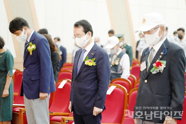 목포시, 6.25전쟁 제71주년 기념식 개최.