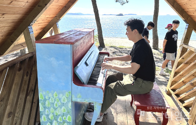 신안군 자은도 피아노 섬 유튜브 조회수 579만 기록.